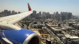 Southwest Boeing 737-700 Landing San Diego Intl. (KSAN)