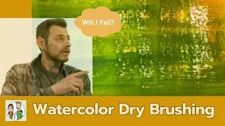 Watercolor Dry Brushing Technique - Add Unique Texture