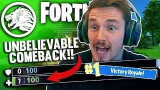 7HP THE DREAM! (INSANE COMEBACK)! - Fortnite Battle Royale