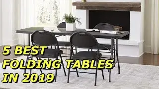 5 Best Folding Tables in 2019