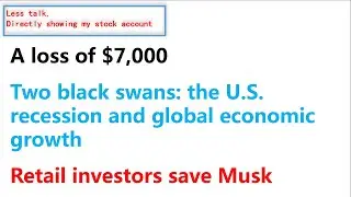 Lost $7000 | Tesla Saved by Retail Investors [Stock w Doris] 0012