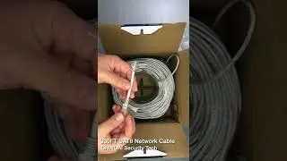OHWOAI Cat 6 Ethernet Cable 330 ft,LAN, UTP CAT 6 Cable Unboxing