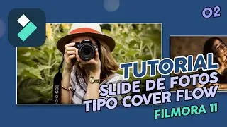 Filmora 11 - Tutorial Slideshow Cover Flow 