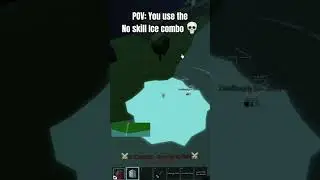THE **EASIEST** ICE ONE SHOT COMBO #shorts #bloxfruits #roblox #ice