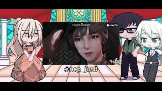 The Most Heretical Last Boss Queen react to Pride || Pride as Xiao Wu🐇||no Part 2