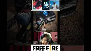 FreeFire Characters VS Pubg ☠️ || Part 13 || #shorts #freefire #freefirevspubg #pubgvsfreefire