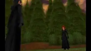 Kingdom Hearts 358/2 дня: Катсцена №18 &mdash; Сражение Зиона и Акселя