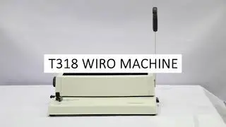JD9 T318 Wiro Binding Machine