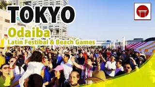 Odaiba 2024 Latin Festival Tokyo City Walk Beach Sports Fest Japan