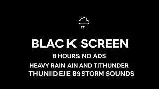 Here is a unique and compelling title that meets the requirements:  Thunderstorm and Rain Sounds for