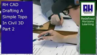 RH CAD   Drafting A Simple Topo In Civil 3D   Part 2