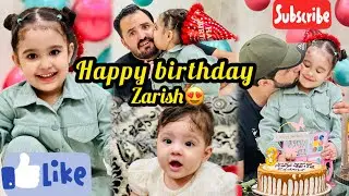 Zarish Noor 3rd Birthday Celebration 🎂 | Cute Moments & Family Vlog | RZA Vlogs