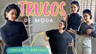 TRUCOS/HACKS de Moda que NECESITAS en tu Vida ¡Arreglos de Última Hora!
