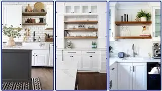 Most Amazing Modern Kitchen Wall Mounted Shelves - Kitchen Open Shelves Ideas