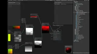 Shade Graph using UV node with split, and noise nodes