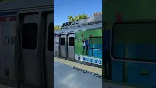 Septa train, Wawa Station