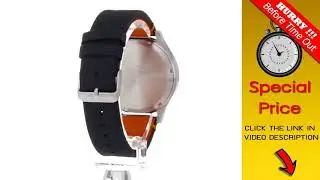 BIG DEAL $ HUGO BOSS 1550020 Men's 'Amsterdam' Quartz Stainless Steel and Leather Casual Watch