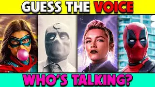 Guess The Voice | Marvel Movie Quiz | Test Your Movie Trivia