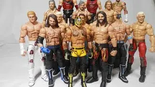 WWE 2018 Royal Rumble Elite Figures - Rey Mysterio - AJ Styles - Rollins | WWE Mattel Custom Figures