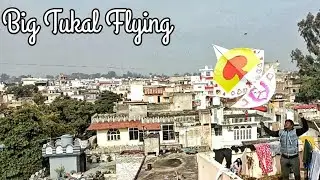 Big Tukal Kite Flying | 6 ft Tukal Kite Flying 2022 - Kite Flying in punjab | Pakistani kites