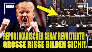 Trump FASSUNGSLOS: Republikaner REVOLTIEREN direkt im SENAT