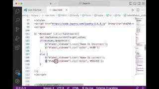 تعلم عمل تحقق من قيم الصفحة باستخدام JQUERY + HTML + CSS