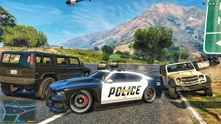 Gta V Enchanted - Michael Stole a Police Car&hellip; Now the Whole Force Is After Him 😱