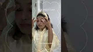 The Inkey List Oat cleansing Balm & Hyaluronic Acid Serum  #shortvideo #shorts #skincare