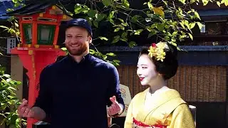 外国人観光客「突然、舞妓さんに出会えてスーパーキュンです！」 京都、祇園白川で開催された秋のかにかくに祭、海外の反応