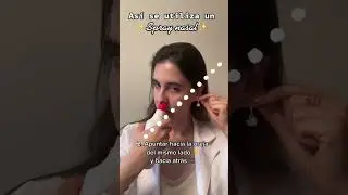 Te ense&ntilde;o a usar un spray nasal 👃🤧#farmacia #curiosidades #trucos