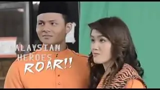 Lee Chong Wei walk like a model - Behind the scenes Malaysian Heroes