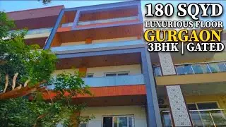 180 SQYD |  3BHK LUXURIOUS FLOOR | SUSHANT LOK 3 GURGAON#terracefloor#3bhkfloor#sector57#sushantlok2