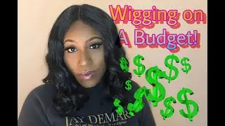 #modelmodel #lacefrontwigs #syntheticwig Wigging on a Budget! | Mishab