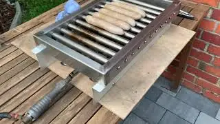 Automatic Sausage Grill Automatischer W&uuml;rstchen Grill dreht von selbst