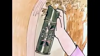 Glade Air Freshener Animated Commercial (Early 1970s)