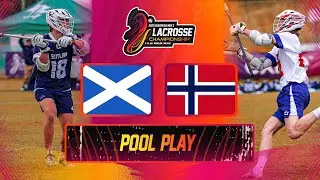 Scotland 🏴󠁧󠁢󠁳󠁣󠁴󠁿 vs Norway 🇳🇴 | Pool Play | 2025 European Men's Lacrosse Championship