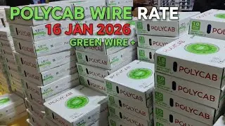 Polycab wire price | 16th Jan 2026 wire price #copper 