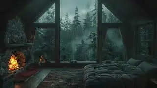 Rain Sounds for Sleeping and Thunder | Sleep, Study or Focus with Rain Sounds in The Woods