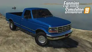 FORD F150 1993 - Farming Simulator 2019 [FS19 LS19 Car Vehicle Mod] #car #gaming #pickup #ford #f150