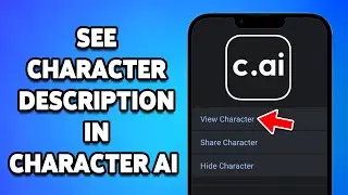 How To See Character Description In Character AI 2025 | Explore Detailed Character Profiles