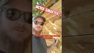 Save Time Staining Your Fence! #fence #fencestaining #diy #tipsandtricks