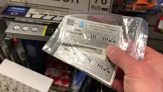 Наклейка о давлении в шинах на Лада Веста и Лада Х Рей