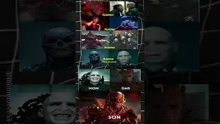 Same Family, Different Monsters 😱 | Mind Blowing Edit. #shorts #meme #memes #harrypotter