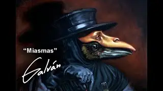 &ldquo;Miasmas&rdquo; &Oacute;leo/tela. proceso completo. Jos&eacute; Luis Galv&aacute;n. 2020