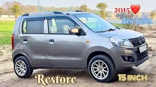 😊Old Wagon R Alloys  Music system full modification Details Review |2015 vs New❤️