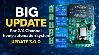 Next-Gen Smart Home Automation | Voice Control Update 3.0.0 | Voice + Web interface + Manual Switch