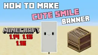 ✔ How to Make Cute Smile Banner in Loom [Minecraft Tutorial]