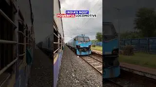 India&rsquo;s Most Powerful Locomotive WAG-12 🚂 #shortvideo #shorts