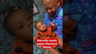 When Marvella met pastor Ransford Obeng of CCC kumasi #newborn #postpartum #baby #church #pastor