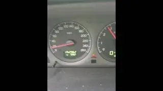 Volvo S80 T6 337hp twinturbo 0-100 km/h acceleration